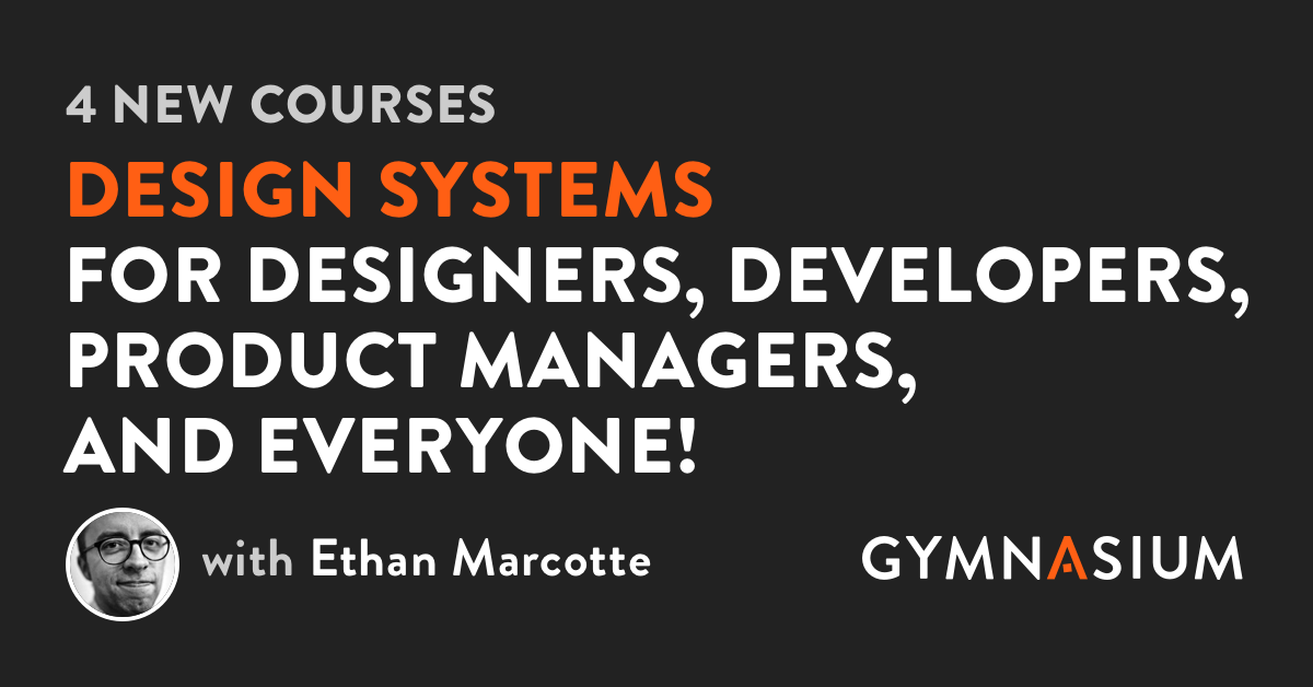 Design systems cover image.